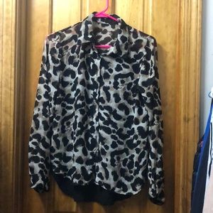 Sheer blouse